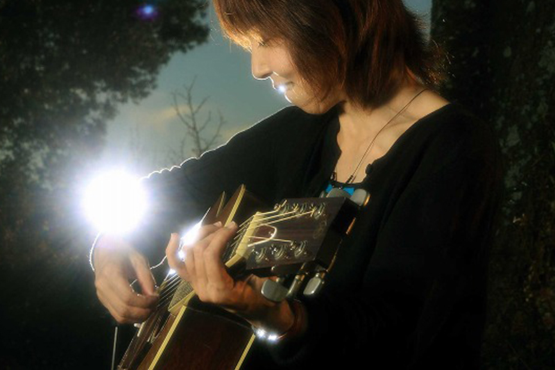 ピンク色のゆり園